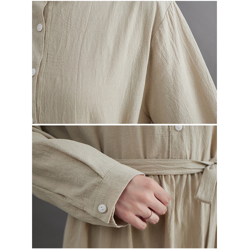 Váy sơ mi nữ thời trang thu đông sang trọng dành cho nữ Da185