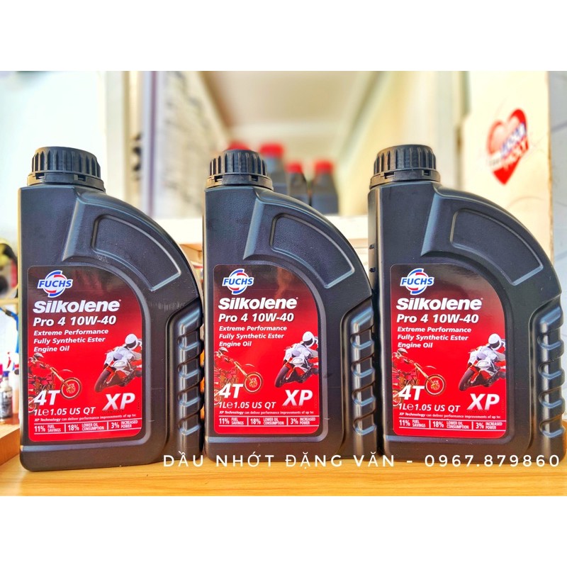 Dầu Nhớt Fuchs Sikolene 10W40 Pro 4 công nghệ XP chính hãng