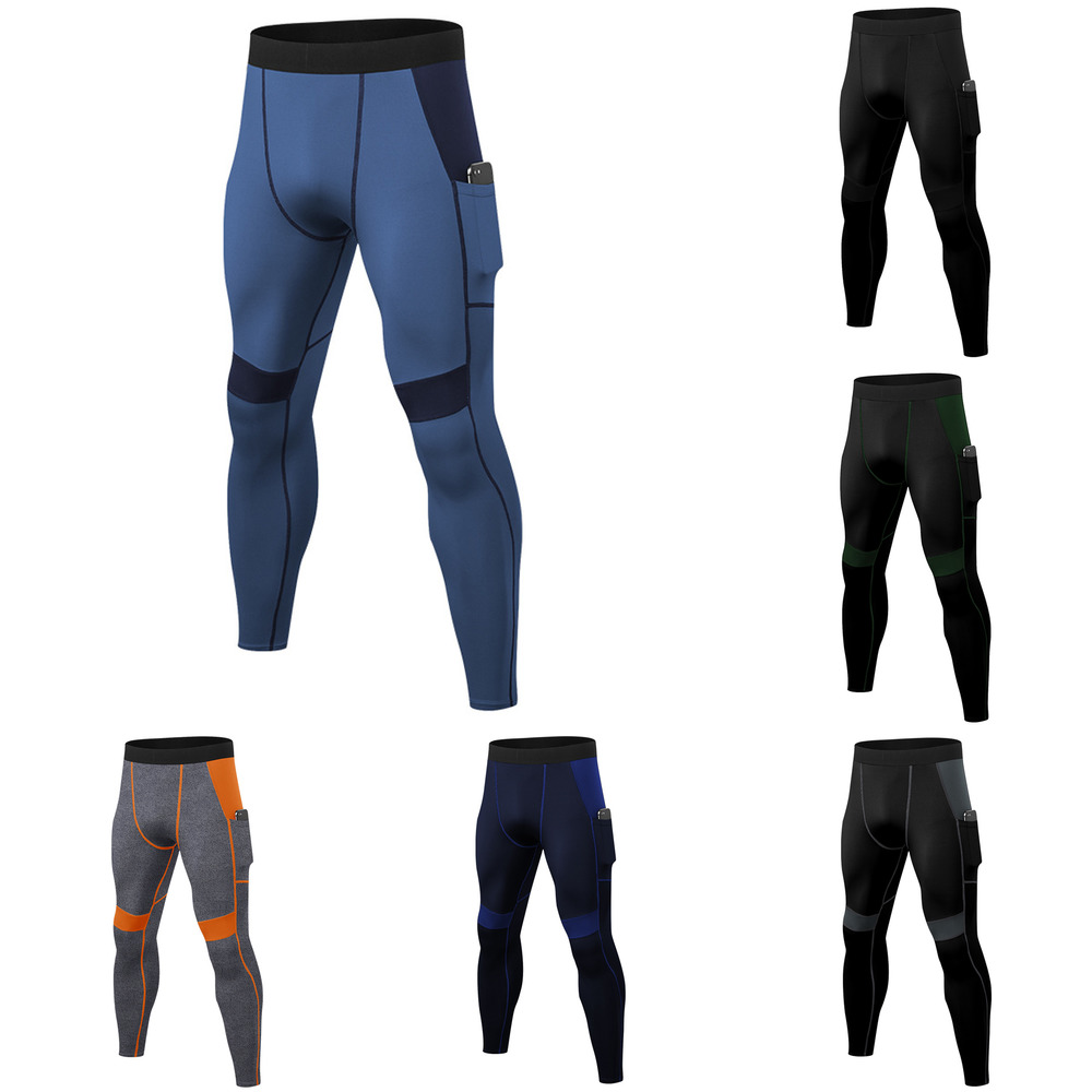 Quần legging thể thao chất vải nhanh khô thiết kế thời trang cho nam