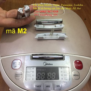 Lẫy khóa nồi cơm điện midea mb-fs5018 fs3018 - phụ kiện, linh kiện nồi cơm điện midea