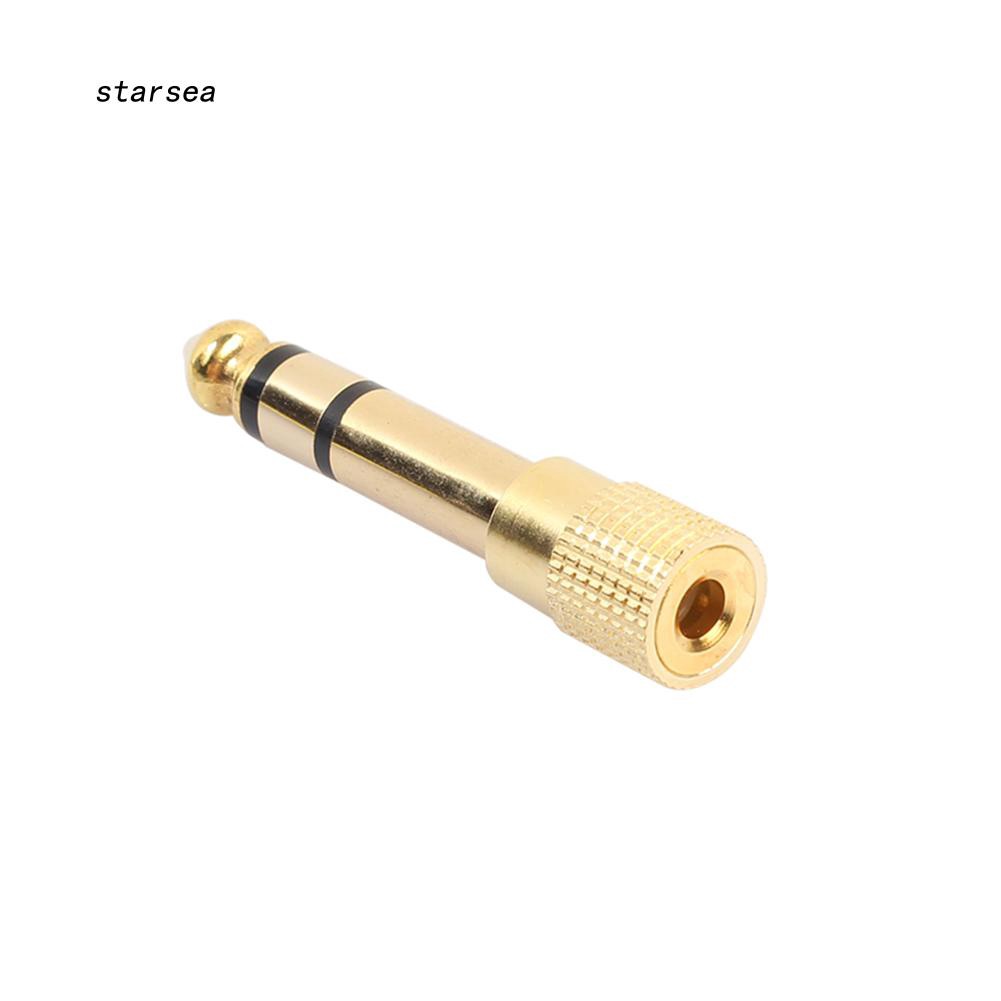 Giắc cắm chuyển đổi âm thanh cổng 3.5mm sang đầu cắm 6.35mm | BigBuy360 - bigbuy360.vn