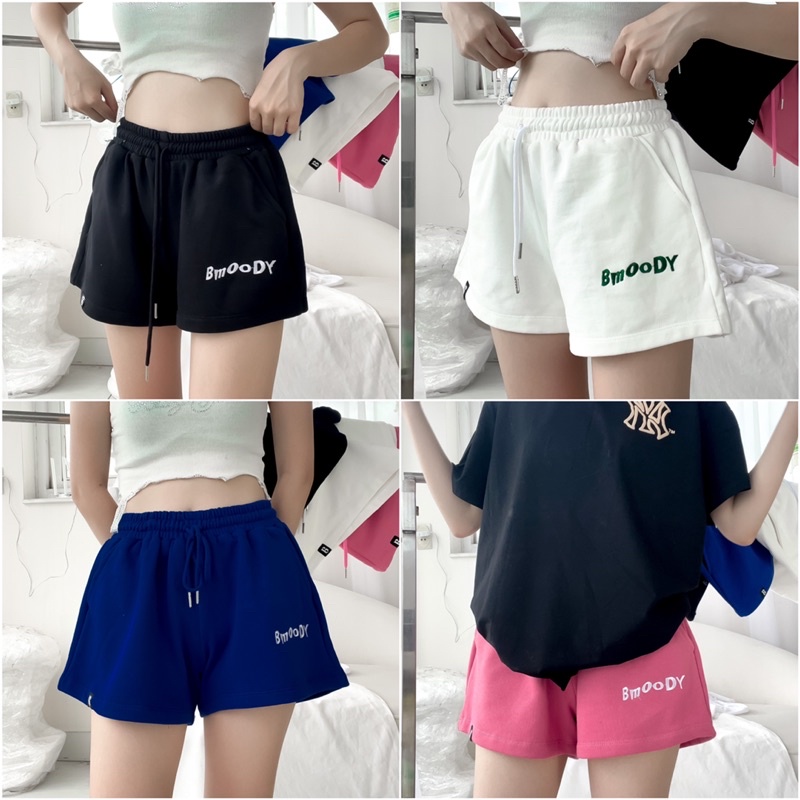 Quần Short thun BMOODY ……. Thêu nổi,Chất dày SIÊU CHẤT LƯỢNG | BigBuy360 - bigbuy360.vn