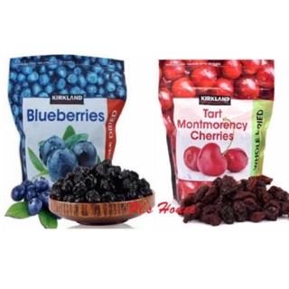 Cherry/việt quất sấy khô Kirkland 567g (Sale date 09/2024)