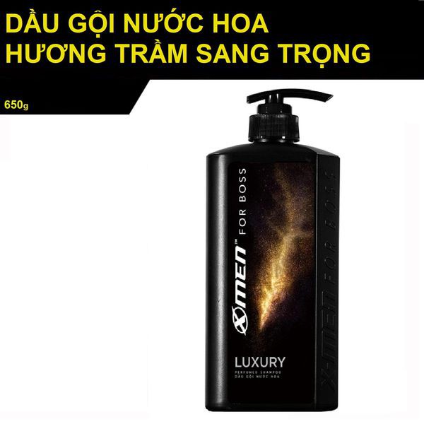 Combo Dầu gội nước hoa 650g + Sữa tắm nước hoa 650g X-Men for Boss Luxury