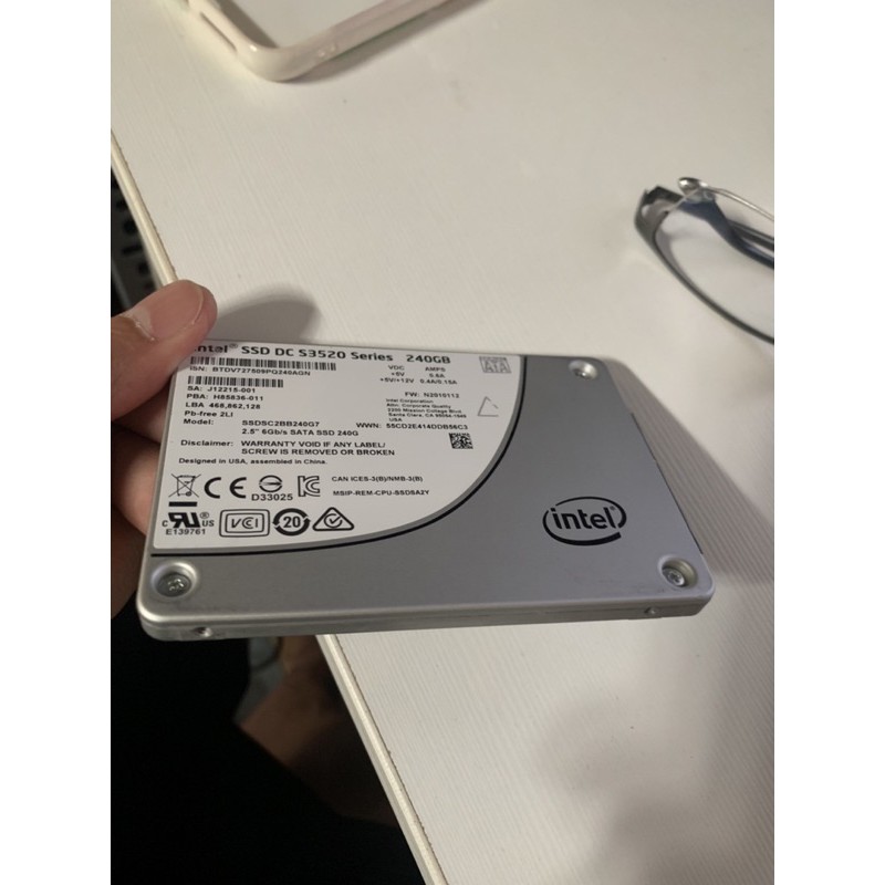 SSD intel Enterprise DC S3520 240GB