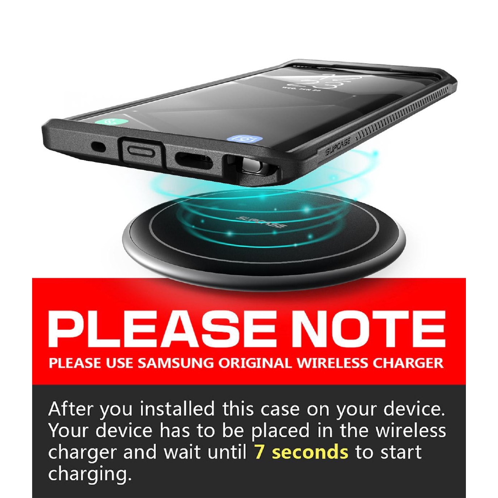 Ốp điện thoại SUPCASE bảo vệ toàn diện chống sốc có giá đỡ cho Samsung Galaxy Note 10+ 5G