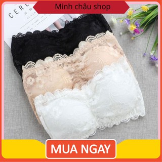 Bra Ren Cúp Ngang❣️❣️FREESHIP❣️❣️Bra Cúp Ngực, Áo Lót Cúp Ngang, Áo Lót Ren Mới _