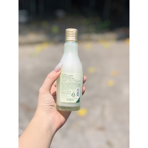 Sữa dưỡng da SKINFOOD rau diếp cá và dưa chuột