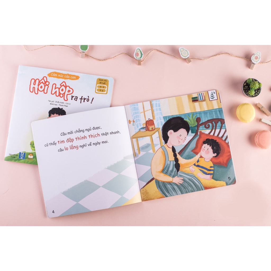 Sách Cho Bé - Bộ 4 Cuốn Cảm Xúc Của Con