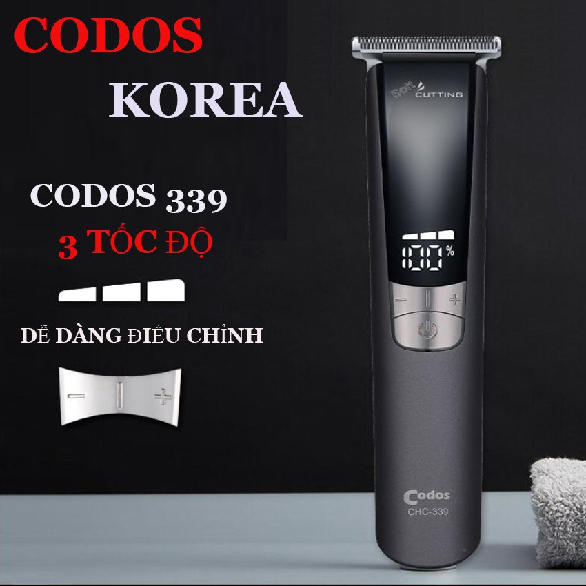 Tông đơ bấm viền chuyên nghiệp codos CHC-339 công suất 7w