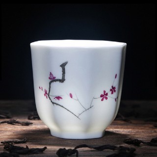 Chén uống trà Cảnh Đức Trấn sm 004 - Cành đào