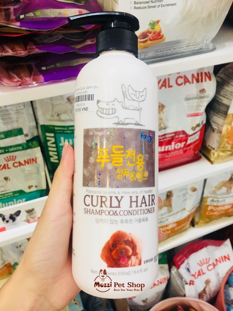Forcans Sữa tắm Hàn Quốc 550ml cho chó mèo