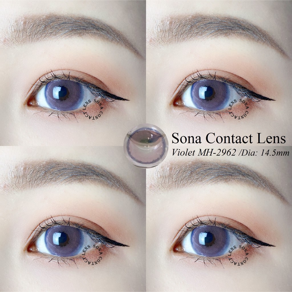 Lens Violet MH-2962 (kính áp tròng Sona Hàn Quốc)