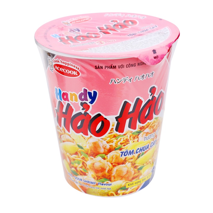 Mì ly Hảo hảo Acecook tôm chua cay 67g - SibMart - SM0384