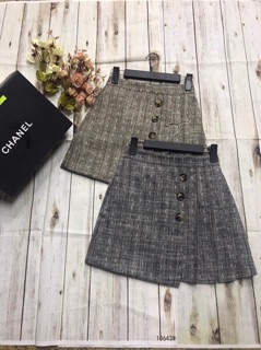 Chân váy dạ xước