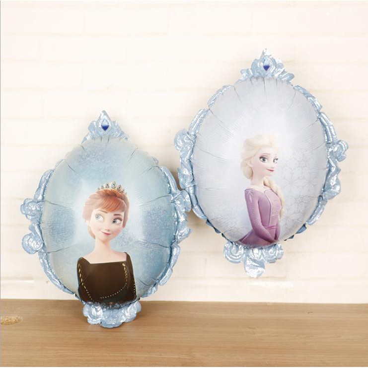FROZEN Bong Bóng Hình Công Chúa Elsa Trang Trí Tiệc Sinh Nhật Cho Bé