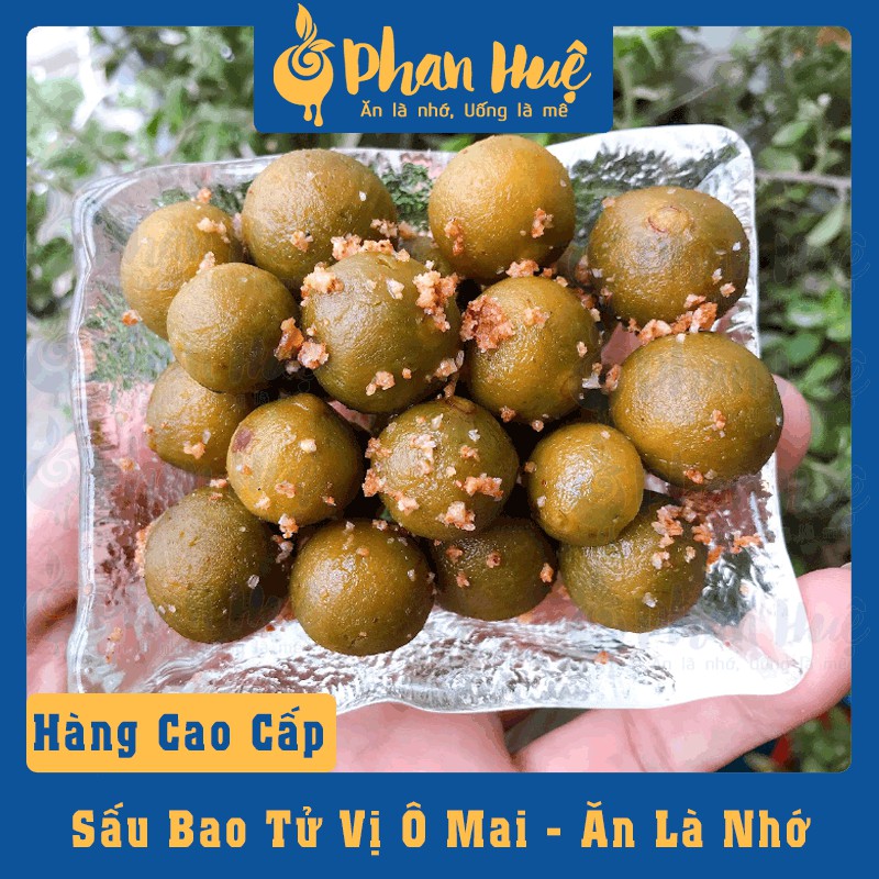 Ô mai xí muội sấu bao tử giòn vị ô mai  Phan Huệ đặc biệt, sấu non miền Bắc chọn lọc, đặc sản Hà Nội