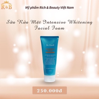 Sữa rửa mặt Hàn Quốc Re: Excell Intensive Whitening Facial Foam chính hãng R&B
