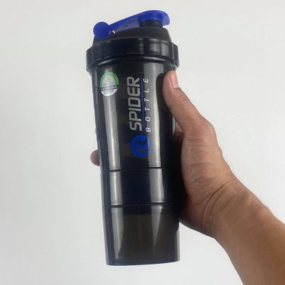 Bình lắc ,bình nước tập gym 3 Ngăn Tiện Dụng 500 ML Tập tạ BL-124