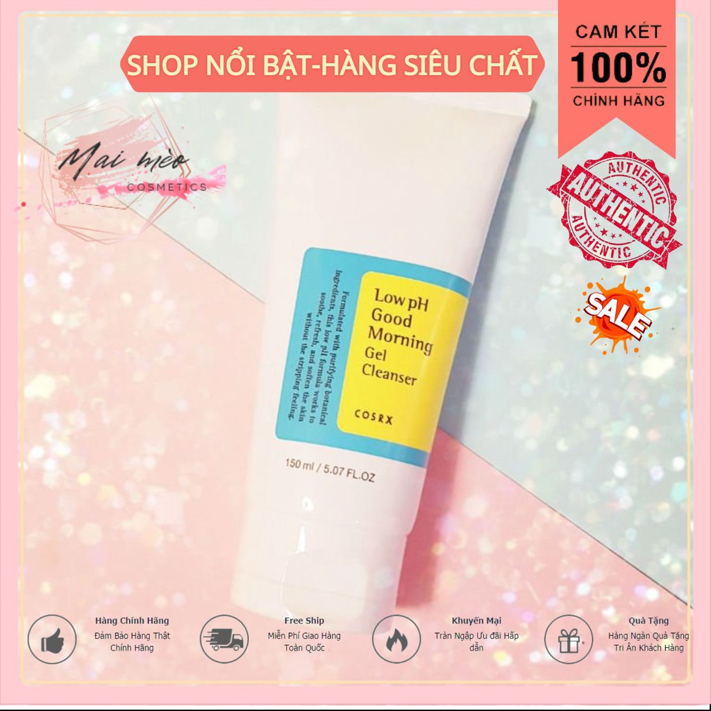 Gel Rửa Mặt Dịu Nhẹ Cosrx Low Ph Good Morning Gel Cleanser 150ml | BigBuy360 - bigbuy360.vn