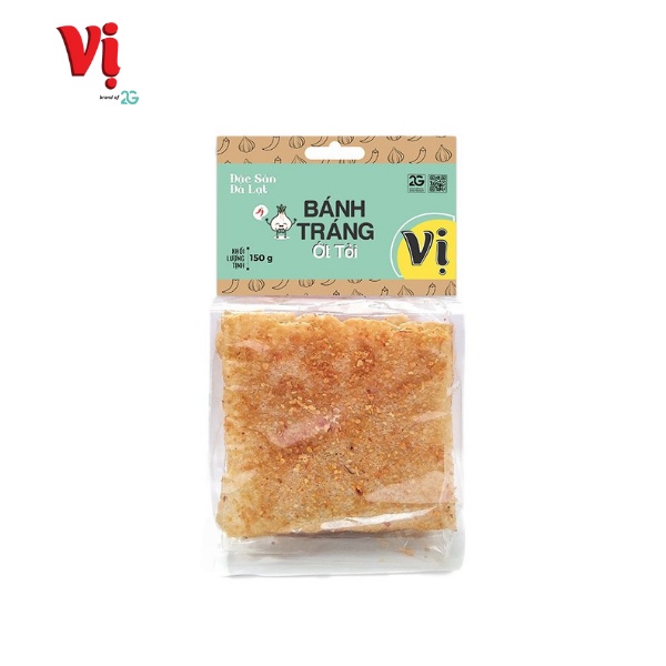 Bánh Tráng Tỏi Ớt Vị - Túi 150g