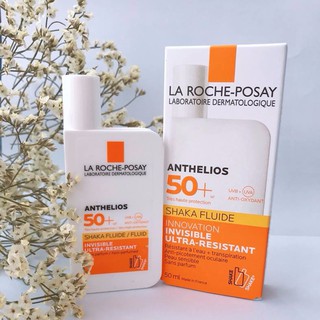[ Dành Cho Da Dầu Nhạy Cảm ] - Kem Chống Nắng La Roche-Posay Anthelios Shaka Fluide Pháp SPF50+ 50ml