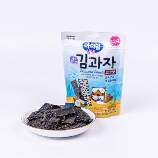 Snack rong biển ăn dặm Ildong Hàn Quốc Ayimeal Yumyum dành cho bé từ 7M+ (Date 8/2022)