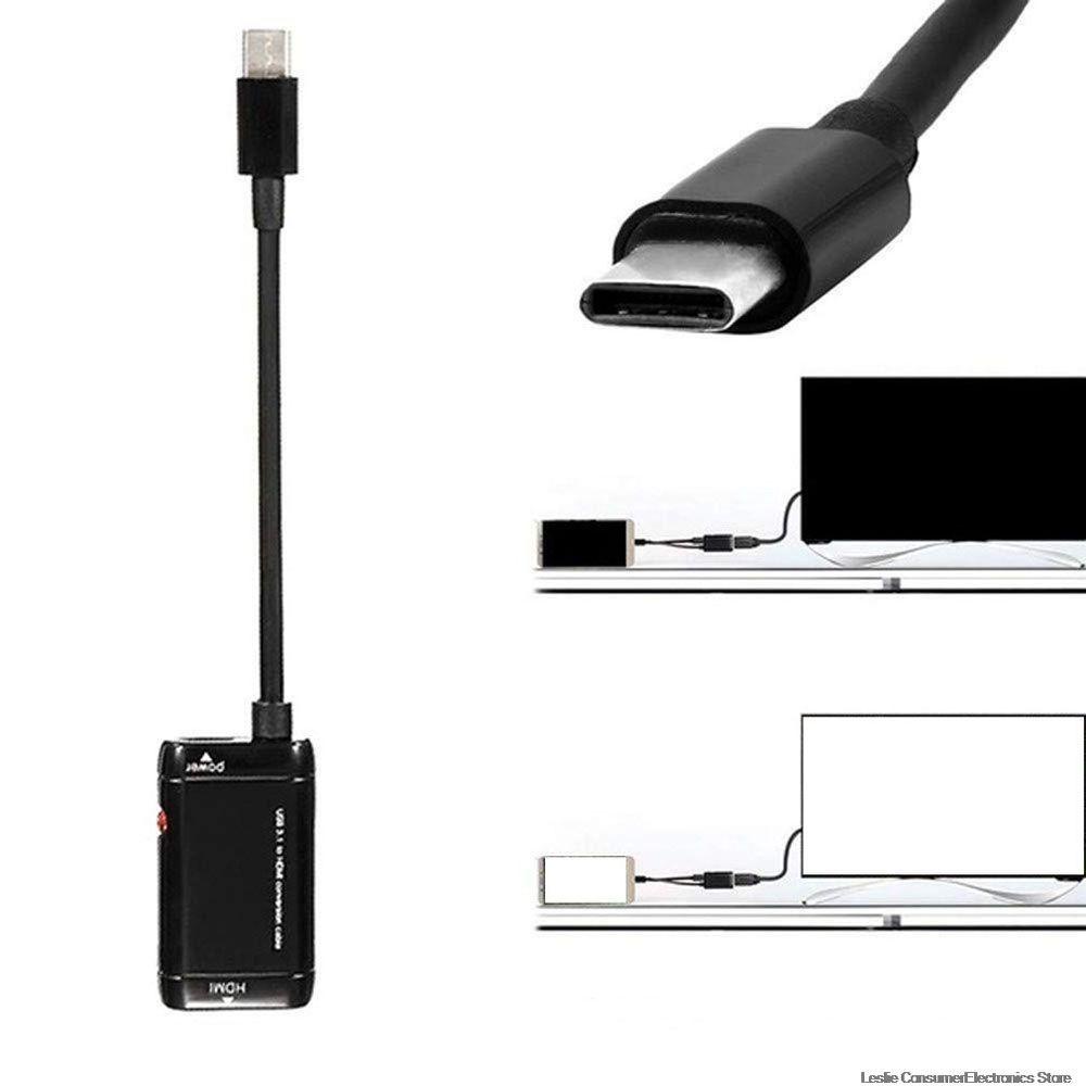 AUGUSTINA Cáp KếT NốI HDMI-C Sang HDM USB 3.1 Cho ĐiệN ThoạI Android