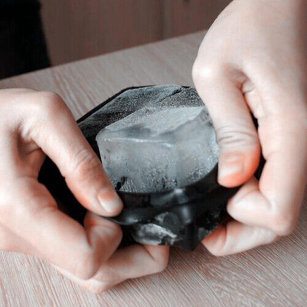 Khay làm đá 4 ô vuông bằng silicon O1B6
