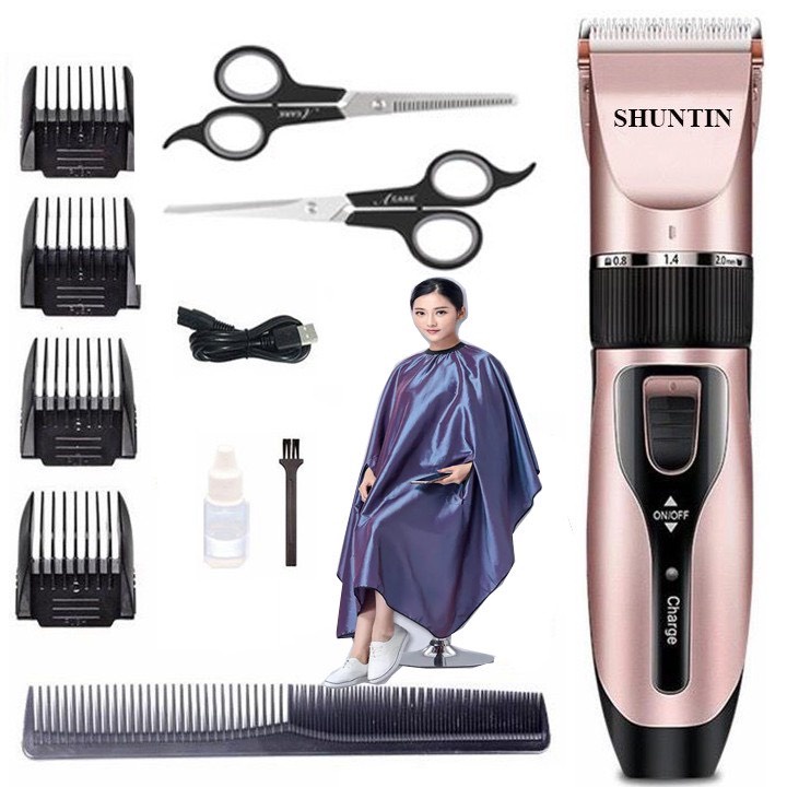 Tông đơ cắt tóc GIA ĐÌNH SẠC PIN CẦM TAY tăng đơ Hớt Tóc Đa Chức Năng NGƯỜI LỚN TRẺ EM Tạo Kiểu  VT790