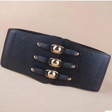 Thắt Lưng Da Bản To Co Giãn Thời Trang Phong Cách Punk