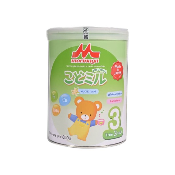 Sữa Morinaga Kodomil số 3 hương vani (850g)