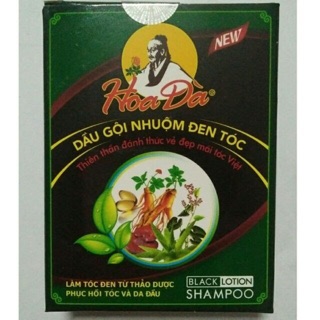 Dầu gội thảo dược đen tóc Hoa Đà
