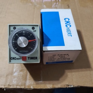 Relay timer, rơle thời gian, hẹn trễ CKC AH3-3 220V