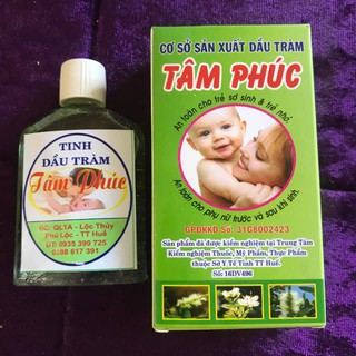 Dầu tràm Tâm Phúc chai 25ml