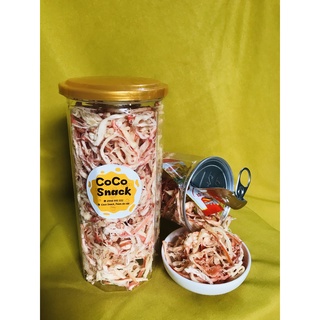 Mực Hấp Nước Dừa - Lon Pet 250g