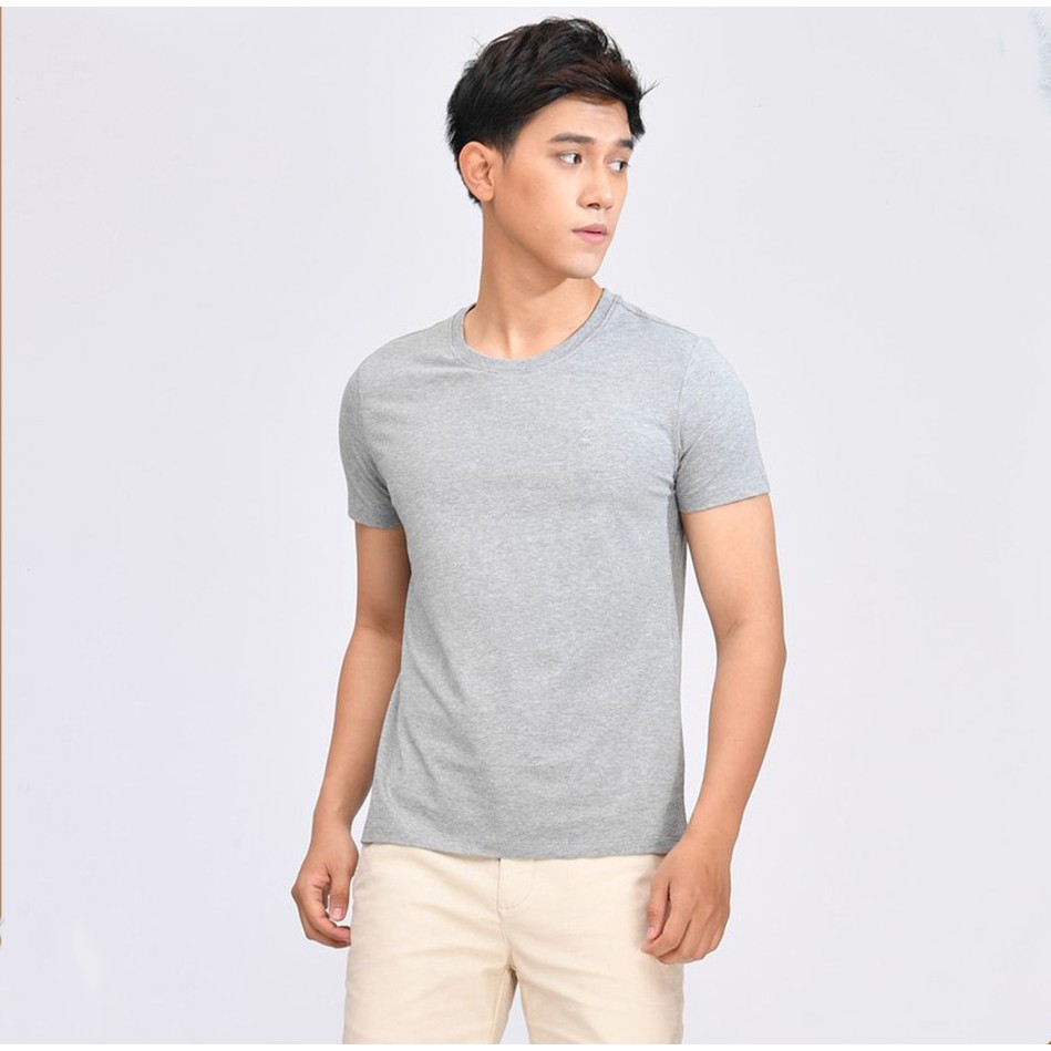(siêu sale) áo thun nam trơn cộc tay co dãn thoáng mát chất cotton | BigBuy360 - bigbuy360.vn