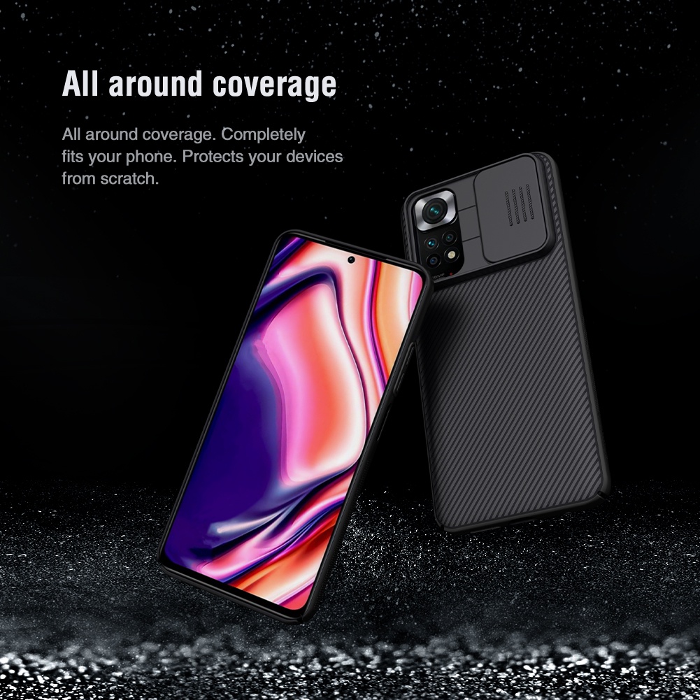 Ốp điện thoại Nillkin PC cứng sang trọng chống sốc cho Xiaomi Redmi Note 11S 4G
