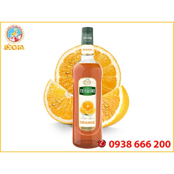 SIRO TEISSEIRE CAM 1000ML (ORANGE SYRUP)