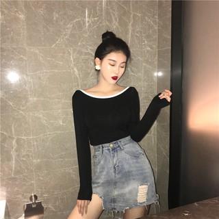 Áo thun hở lưng sexy
