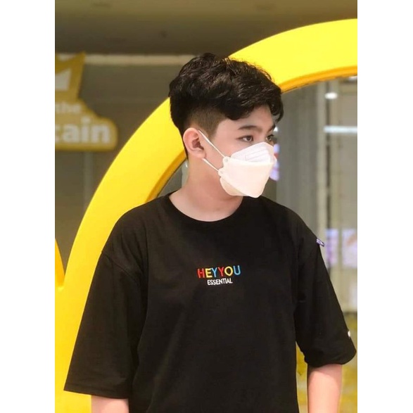 Áo phông tay lỡ form rộng unisex nam nữ heyyou