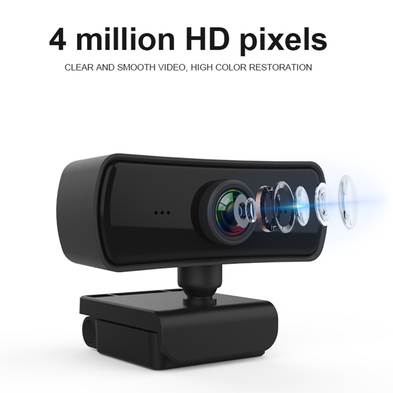 PC03 2K 30Fps Web Camera for Pc Computer USB 2K Desktops Autofocus | BigBuy360 - bigbuy360.vn