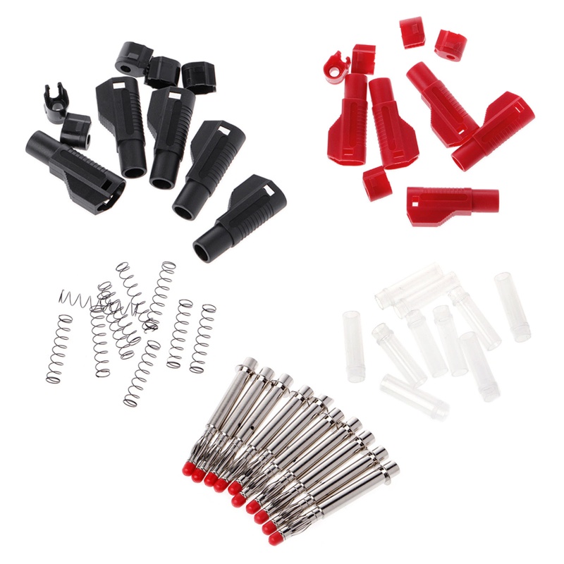 Set 10 Đầu Nối Dây Hàn Có Thể Thu Gọn Kích Thước 4mm