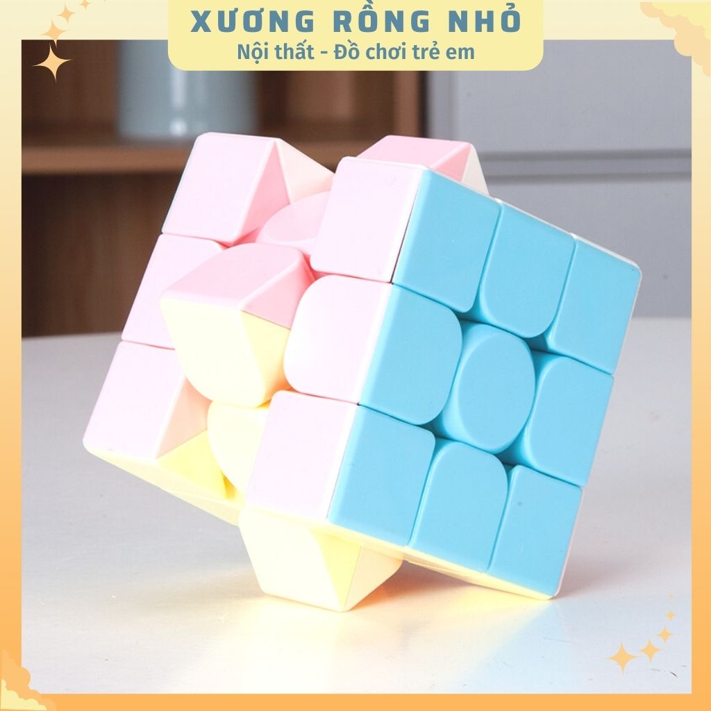 Bộ sưu tập Rubik MoYu 3x3, Rubik 4x4, Rubic tam giác Pyraminx - Rubic trí tuệ màu pastel