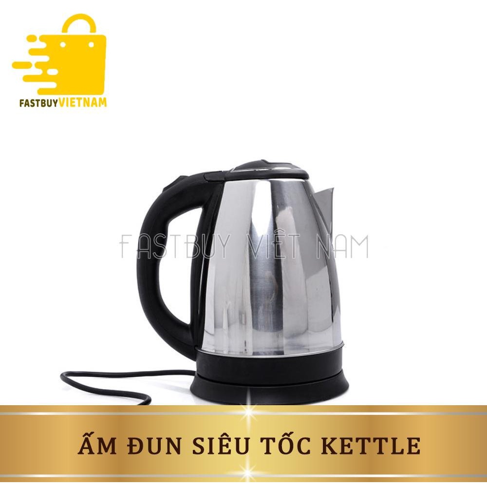 Ấm siêu tốc Inox loại lớn 1L8 Electric Kettle TỐT NHẤT