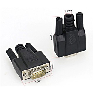 Đầu cắm DB9 Đầu Cổng COM RS232 không cần hàn Dương