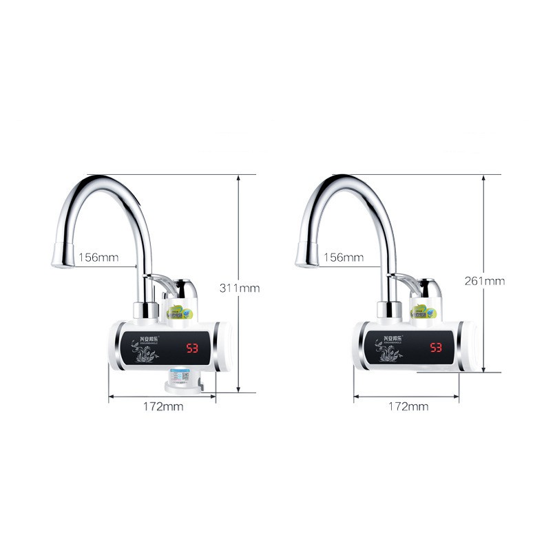 Máy làm nóng nước trực tiếp tại vòi, Vòi nóng lạnh trực tiếp Water Warm HD-02 làm nóng nước cực nhanh