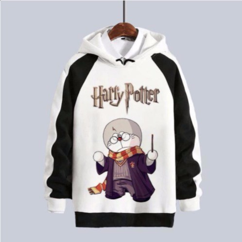 Áo Hoodie Lông Cừu Dáng Rộng In Hình Doraemon Dễ Thương 2022