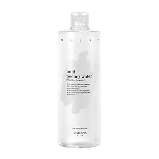 Nước hoa hồng làm sạch dịu nhẹ (Toner) daily Mild Peeling Water - CELDERMA - 500ml