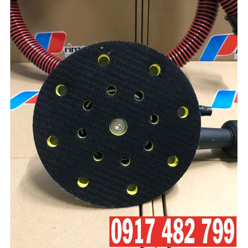 MÁY CHÀ NHÁM HƠI PRIMA CÓ HÚT BỤI ĐẾ 6 INH 150mm